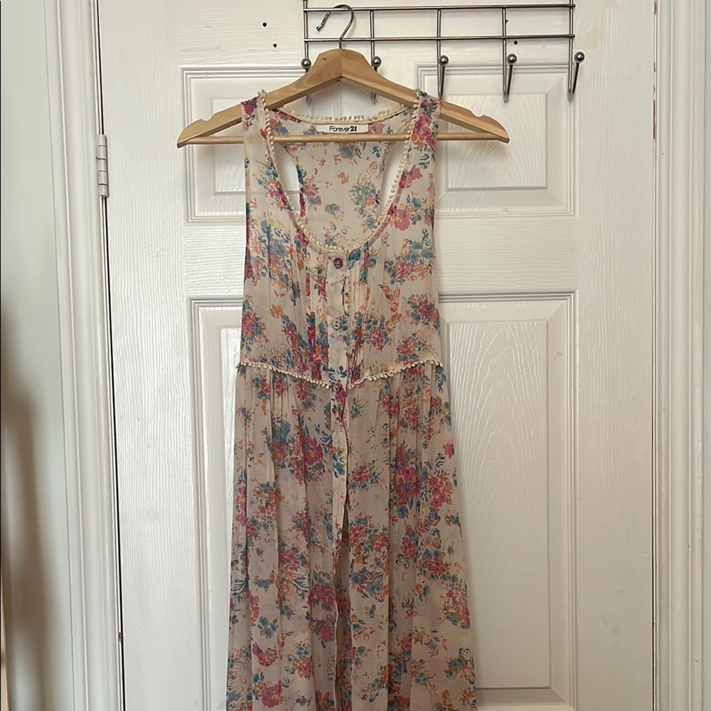 Floral Sleeveless Dress